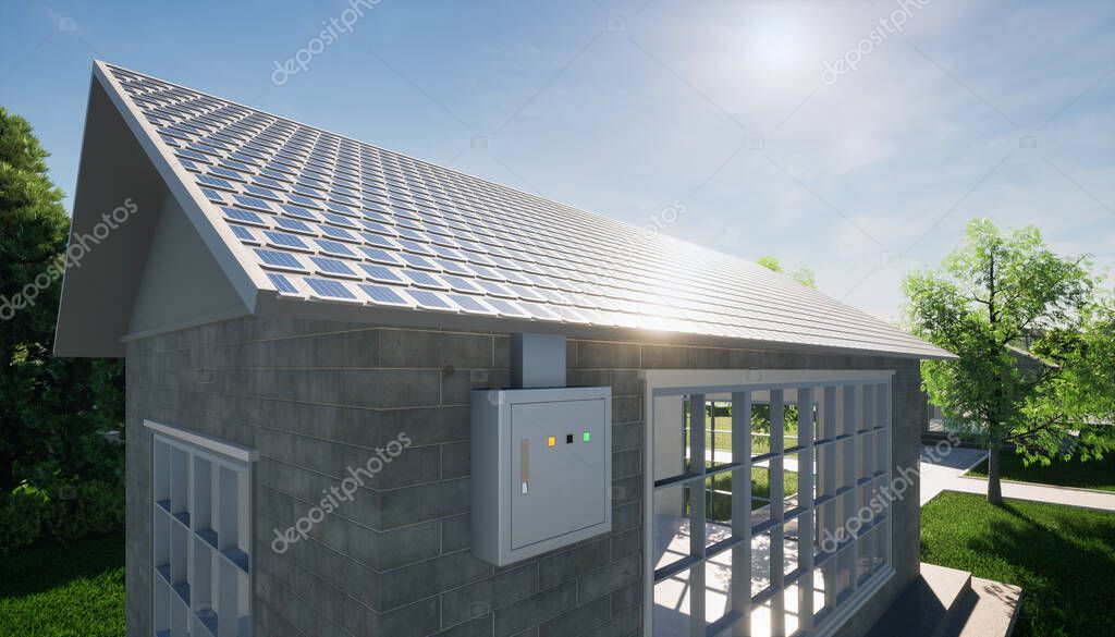 Ganzheitliches Energiesystem in einem Wohngebäude